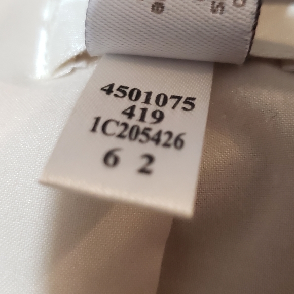 Chicos Womens 3 XL Leopard Full Zip Jacket Cotton Linen Beige Musturd Metallic - Picture 10 of 10